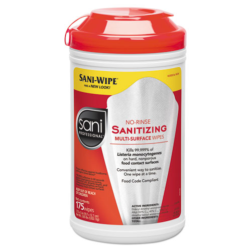 WIPES,NO RNSE SANITIZING