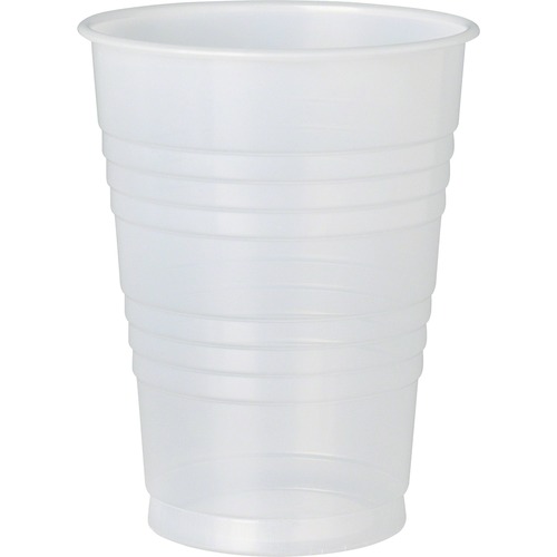 Solo Cup Company  Cold Cups, Plastic, 10oz., 50/BG, Translucent