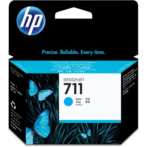 Hewlett-Packard  Ink Cartridge, HP 711, 29 ml, Cyan