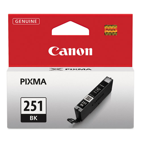 Canon 6513B001 (CLI-251) Black OEM Inkjet Cartridge