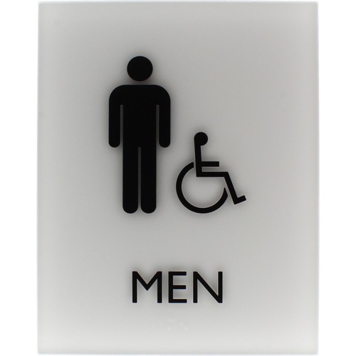 SIGN,8.5X6.75,ADA,MEN,ACC