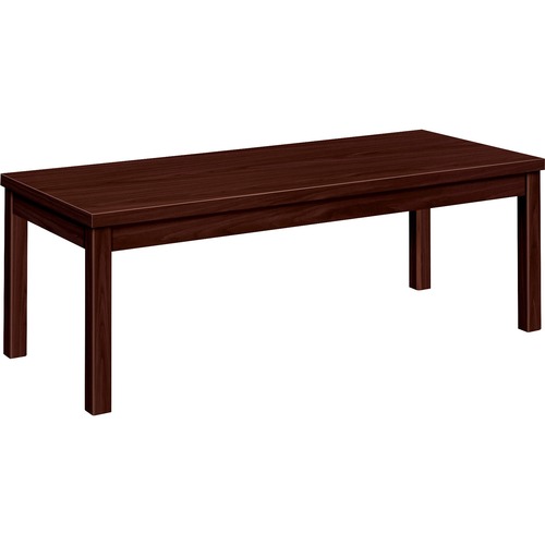 Laminate Occasional Table, Rectangular, 48w X 20d X 16h, Mahogany