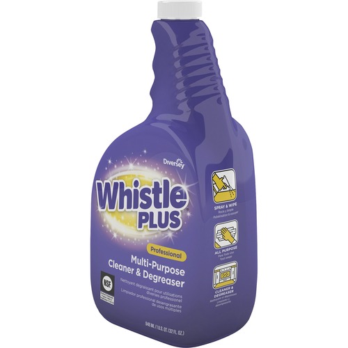 WHISTLE PLUS PROFESSIONAL MULTI-PURPOSE CLEANER/DEGREASER, CITRUS, 32 OZ, 4/CT