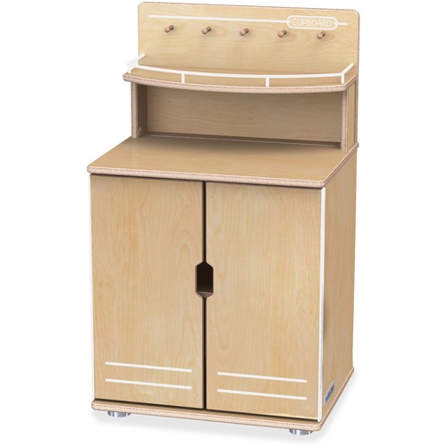 Jonti-Craft, Inc.  Play Kitchen, TureModern, Cupboard, 34.5"x20"x15", Baltic