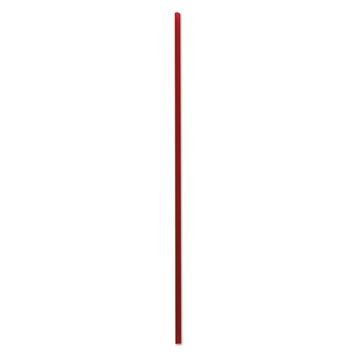 SINGLE-TUBE STIR-STRAWS, 6", RED, 10000/CARTON