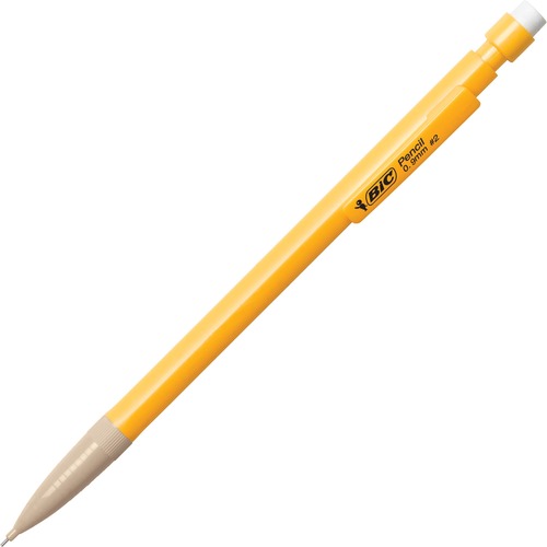 Bic  Mechanical Pencils, No. 2., .9mm, Yellow Barrel