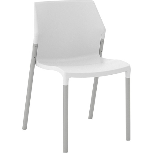 United Chair Company  Chair, Guest, w/o Arms, 20"Wx20-1/2"Lx32"H, 4/CT, White