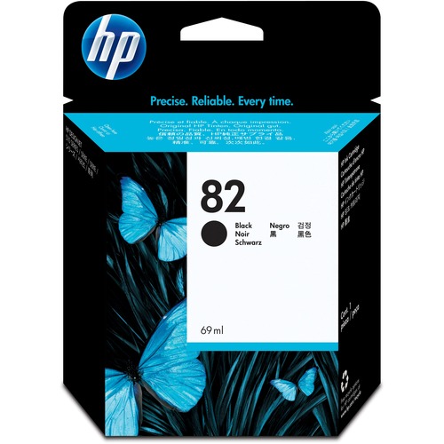 Hewlett-Packard  Ink Cartridge, HP 82, 69 ml, Black