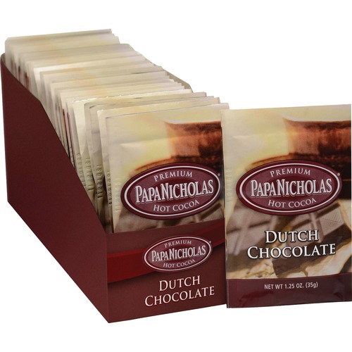 Premium Hot Cocoa, Dutch Chocolate, 24/carton