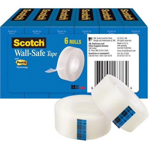 TAPE,WALL-SAFE,0.75"X800"