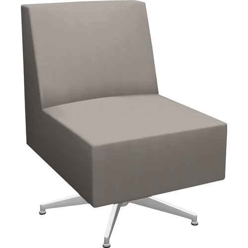 Highpoint  Chair, Armless, 25-1/2"Wx31"Dx34"H, Smoke