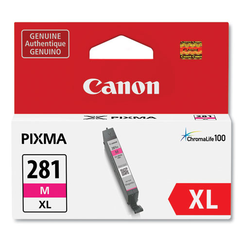 Canon 2035C001 (CLI-281XLMa) Magenta OEM High Yield Ink Tank