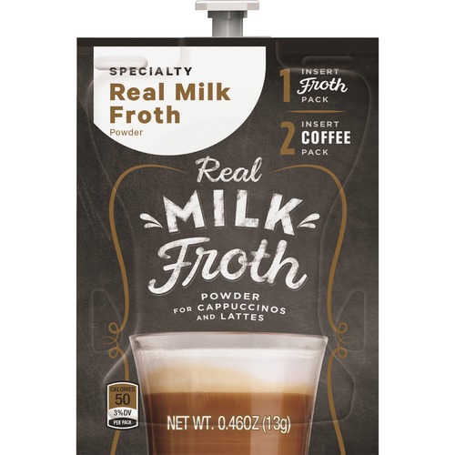Mar's Drink North America  Froth Powder Freshpacks, f/Cappuccinos, Real Milk, 72/CT, WE