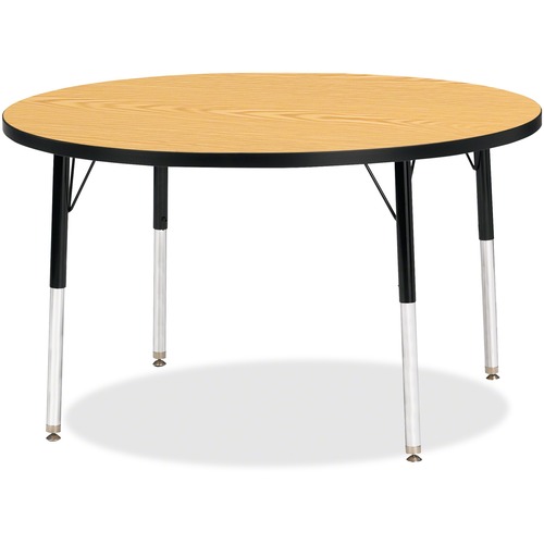 Jonti-Craft, Inc.  Round Activity Table, 42", Oak