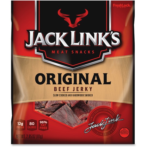 Jack Link's  Jack Links Original Beef Jerky, 2.85oz., RD/BK