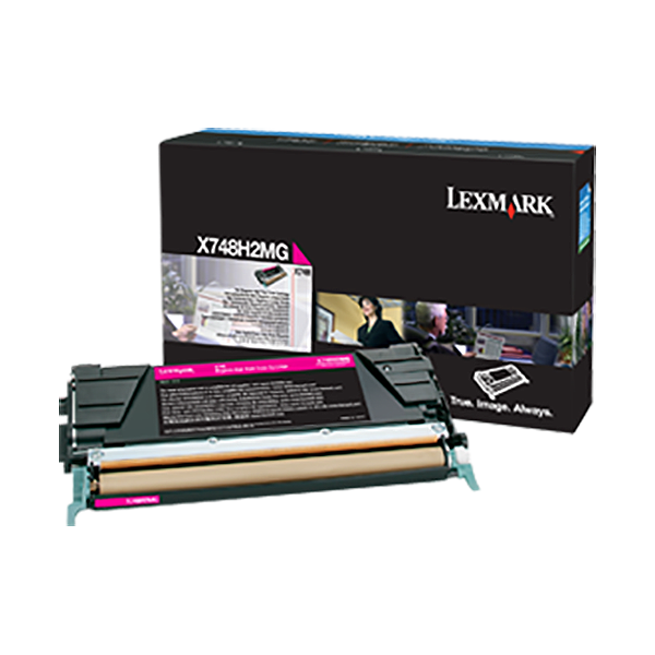 Lexmark X748H2MG Magenta OEM High Yield Toner