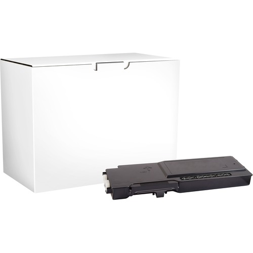 Elite Image  Toner Cartridge, Remanuf. XER Phaser 6600, 8000 Yield, BK