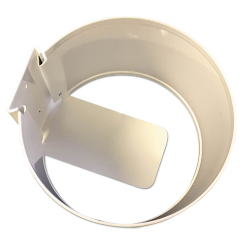 WALL MOUNT HOLDER, 6" X 6" X 4", WHITE