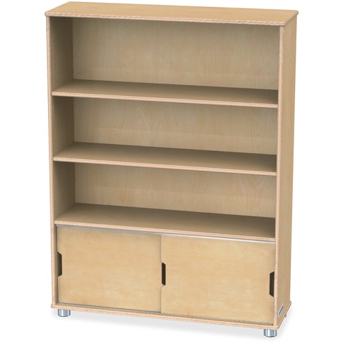 Jonti-Craft, Inc.  Bookshelf, TureModern, 3 Shelf, 48"x36"x12",Baltic