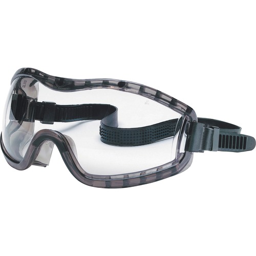 MCR Safety  Safety Goggle, w/ Adjustable Strap, Antifog, Clear