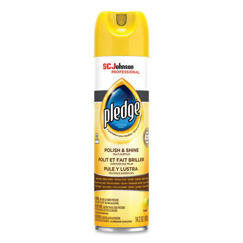 FURNITURE POLISH, LEMON, 14.2 OZ, AEROSOL