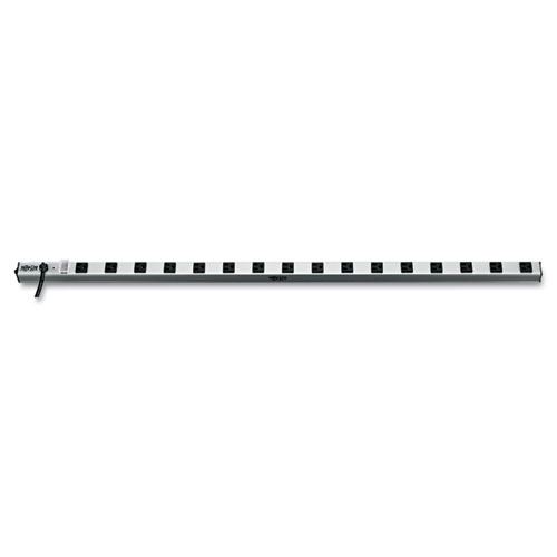 VERTICAL POWER STRIP, 16 OUTLETS, 15 FT CORD, 48" LENGTH