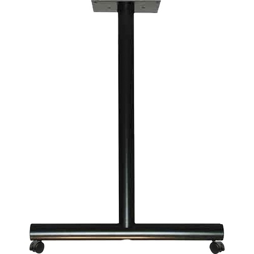 Special-T  Stationary Legs, w/ Casters, 22"Wx2"Lx27-3/4"H, Black