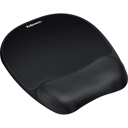 MOUSEPAD,WSTRST,MEM FOAM,BK