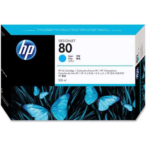 Hewlett-Packard  HP 80 Ink Cartridge, 4400 Pg Yld, Cyan