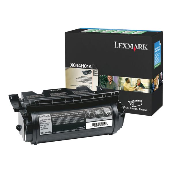 Lexmark X644H01A Black OEM Print Cartridge
