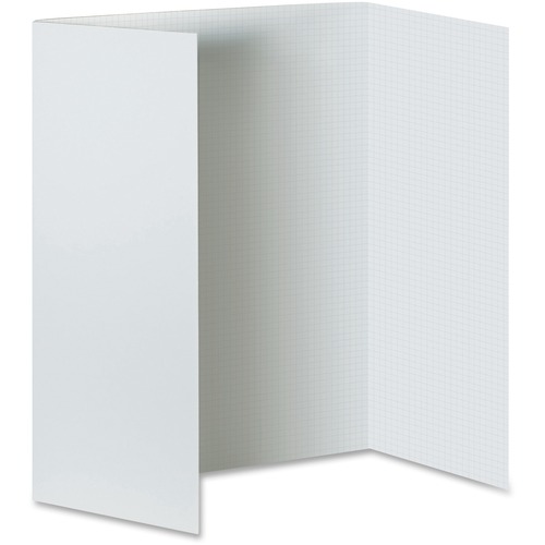 Pacon  Foam Presentation Board, 1/2" Grid, 48"x36", 3/CT, WE