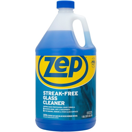 Zep Commercial  Glass Cleaner, 1Gal, Refill, BE