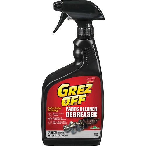 ITW Permatex Inc  Heavy Duty Degreaser, Spray, 32oz, 12/CT, Clear