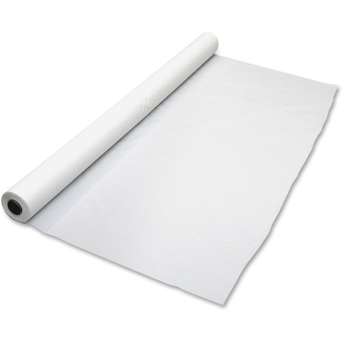 Tablemate Products Co.  Banquet Table Cover, Plastic, 40"x100', White