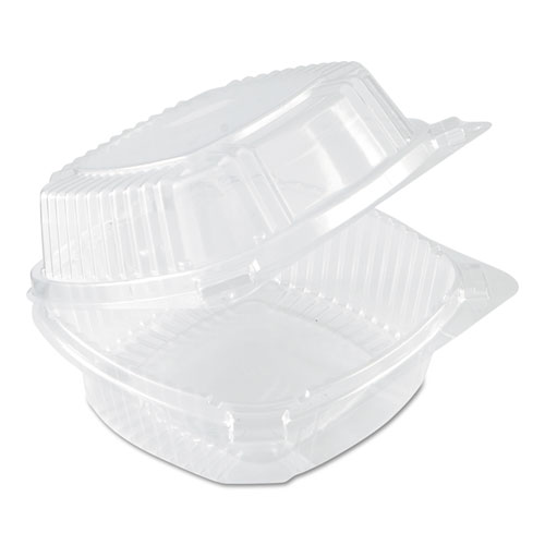 Smartlock Food Containers, Clear, 20oz, 5 3/4w X 6d X 3h, 500/carton