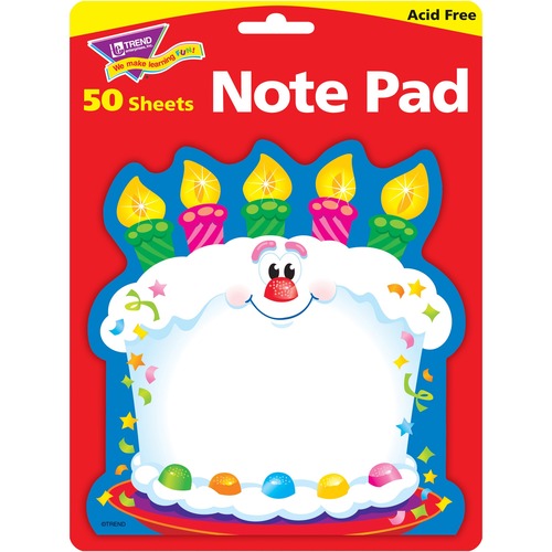 NOTEPAD,BRIGHT BRTHDAY,50SH