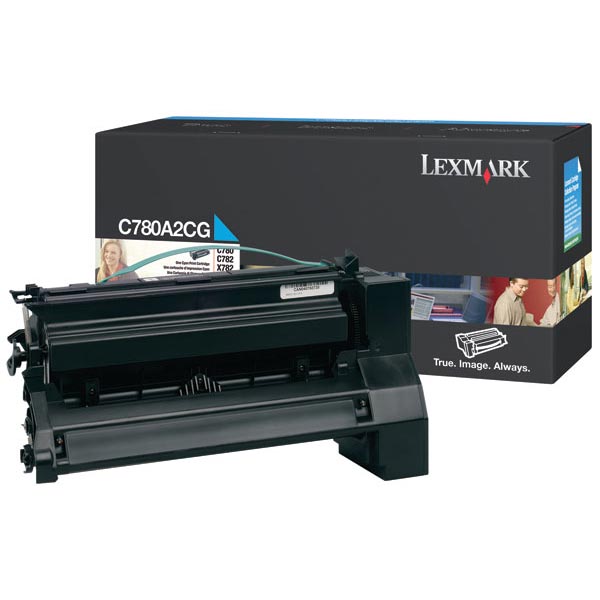 Lexmark C780A2CG Cyan OEM Print Cartridge