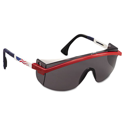 Astrospec 3000 Safety Spectacles, Patriot Red-White-Blue
