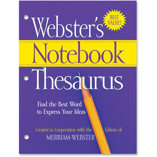 DICTIONARY,THESAURUS,NOTEBK