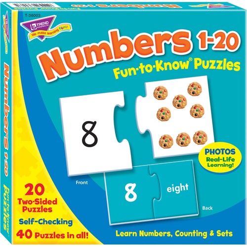 PUZZLE,NUMBERS 1-20,40PC