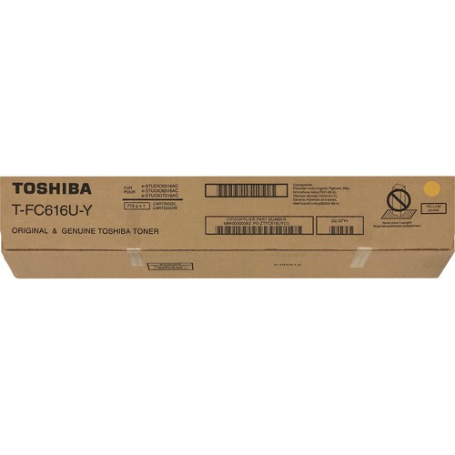 Toshiba TFC616UY Yellow OEM Toner Cartridge