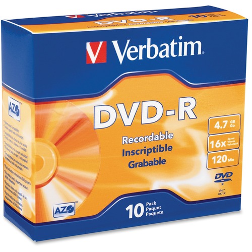 DVD-R,4.7GB,BRAND,10,SLIM C