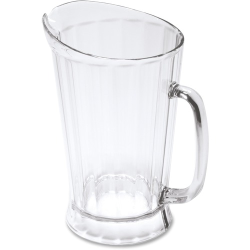 Rubbermaid Commercial Products  Bouncer II Pitcher, 60oz., 6/CT, Clear