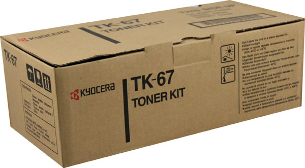 Kyocera Mita 370QD0KM (TK-67) Black OEM Toner Cartridge