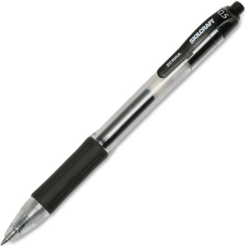 PEN,GEL,RETRACTABLE,FINE,BK