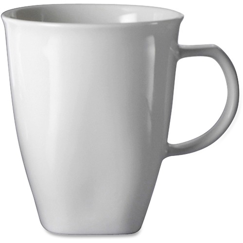 Office Settings Inc  Porcelain Mugs, 16 oz., 8/BX, White