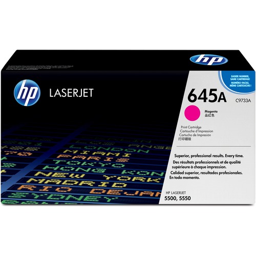 Hewlett-Packard  LaserJet Cartridge F/5500,12,000 Page Yield, Magenta