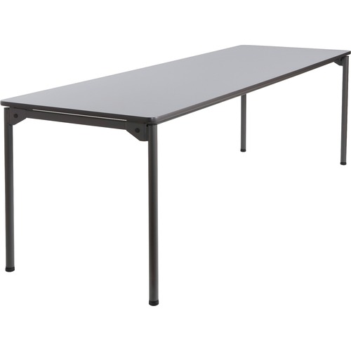 TABLE,FOLDING,WOOD,30X96,GY