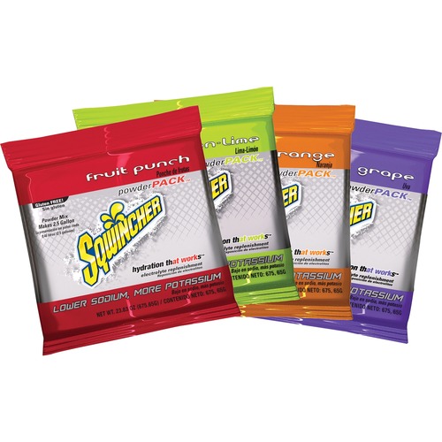 Powder Pack Concentrated Activity Drink, Assorted, 23.83 Oz Packet, 32/carton