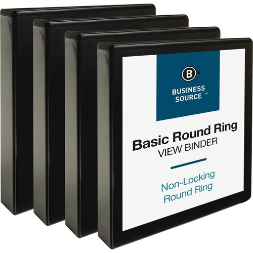 BINDER,VIEW,ROUND,1.5",BK